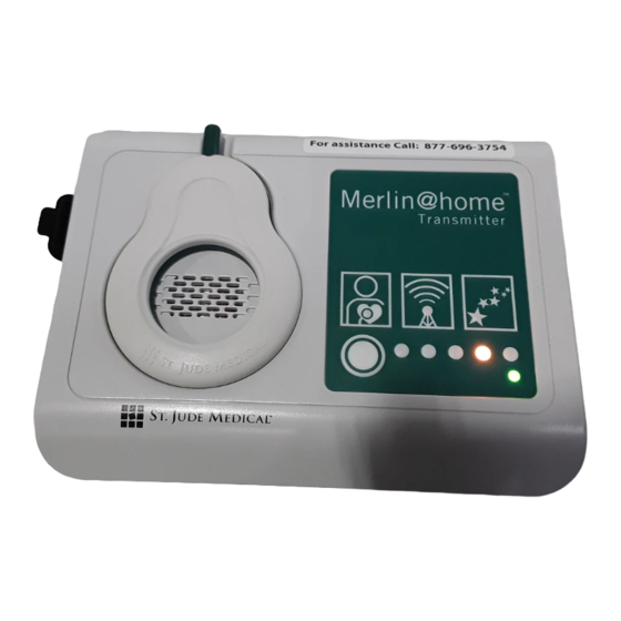 St. Jude Medical Merlin home EX1100 Manual Del Usuario