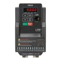 TECO L510-203-H1F-P Manual De Funcionamiento