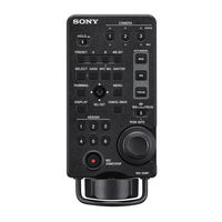 Sony RM-30BP Manual De Instrucciones