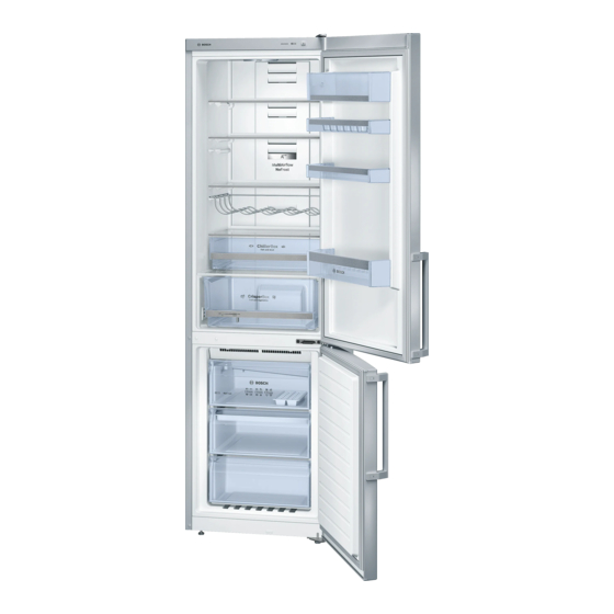 Bosch KGN Serie Instrucciones De Uso
