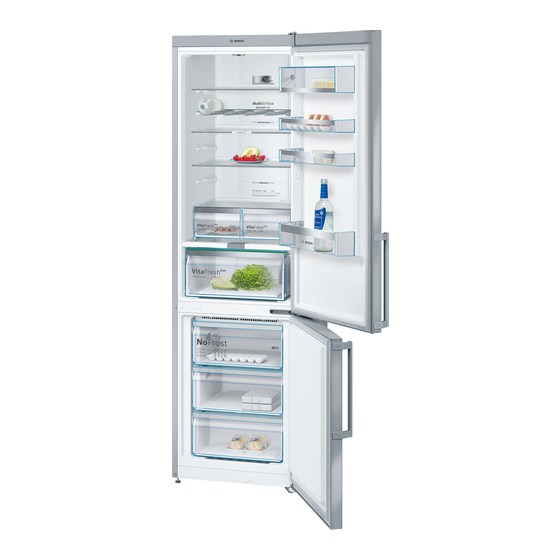 Bosch KGN Serie Manual De Usuario