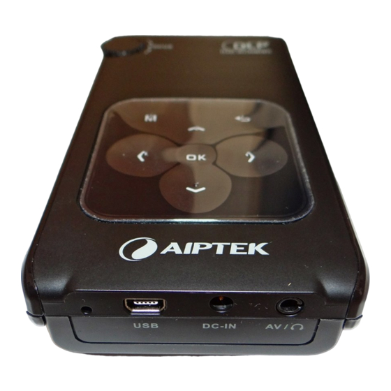 AIPTEK PocketCinema V50 Manual Del Usuario