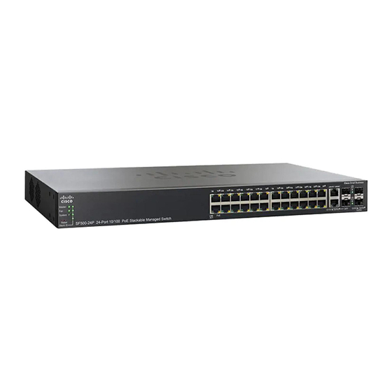 Cisco 500 Serie Guia De Inicio Rapido