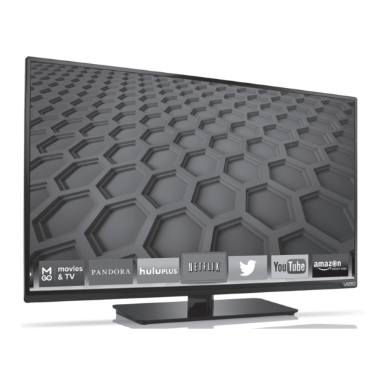 Vizio E400i-B2 Guia De Inicio Rapido