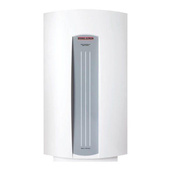 Stiebel Eltron DHC 3-1 Manual De Operación E Instalación