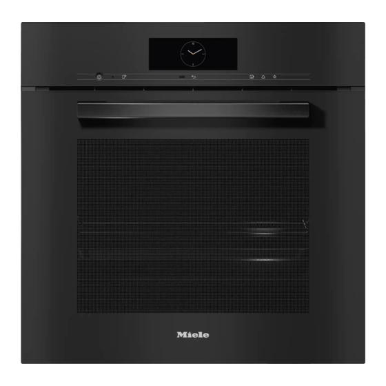 Miele DGC 7860 HC Pro Instrucciones De Manejo Y Montaje