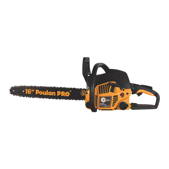 Poulan Pro PP3816 Manual De Instrucciones