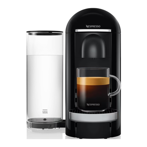 Breville Nespresso Vertuo Plus BNV400 Manual Del Usuario