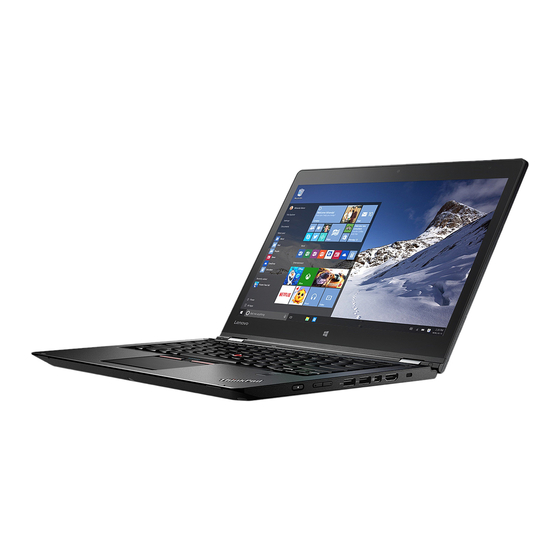 Lenovo ThinkPad P40 Yoga Guia Del Usuario