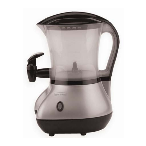 Back to Basics Cocoa Latte Manual De Instrucciones