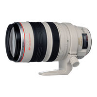 Canon EF28-300mm f/3,5-5,6L IS USM Instrucciones