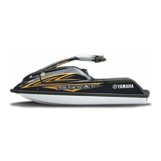 Yamaha SuperJet 2007 Manuales