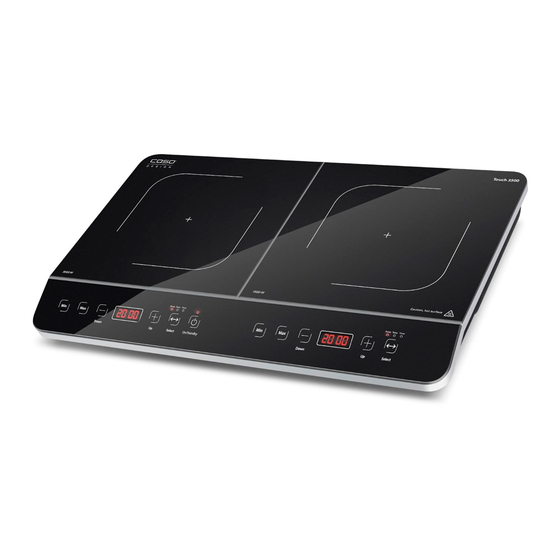 CASO DESIGN Touch 3500 Manual Del Usuario
