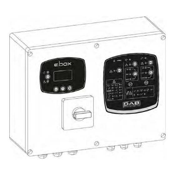 DAB E.Box Plus Instrucciones De Instalación Y Mantenimiento