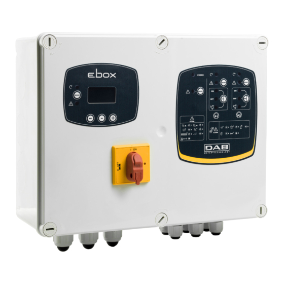 DAB E.Box Plus Instrucciones De Instalación Y Mantenimiento