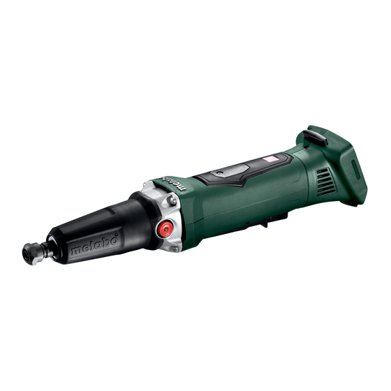 Metabo GA 18 LTX Manual Original