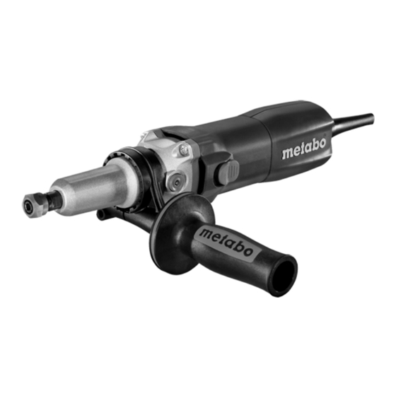 Metabo GA 18 LTX Instrucciones De Manejo