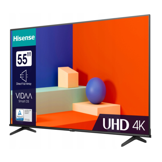 Hisense 55A6K Manuales