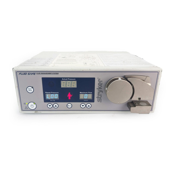 Stryker FLUID SAFE Manual De Instrucciones