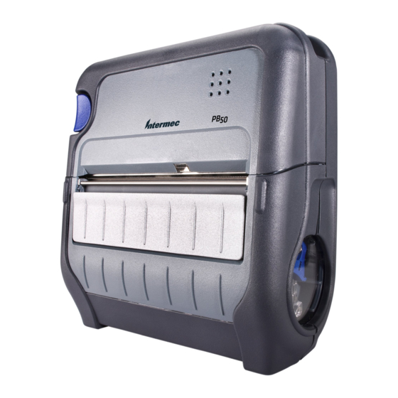 Intermec PB50 Manual De Consulta Rápida