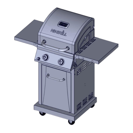 Nexgrill Deluxe 720-0864BL Instrucciones De Montaje