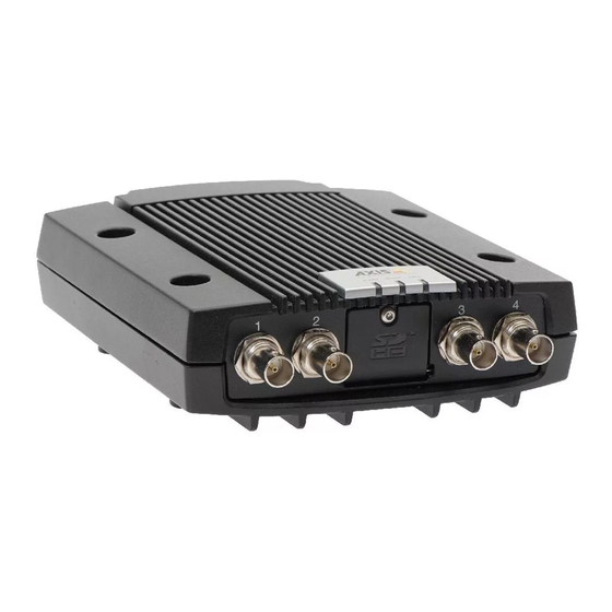 Axis Q7424-R Guia De Instalacion