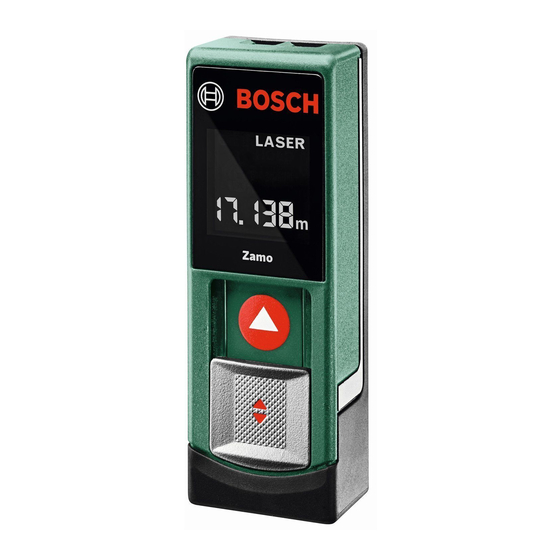 Bosch Zamo Manual Original