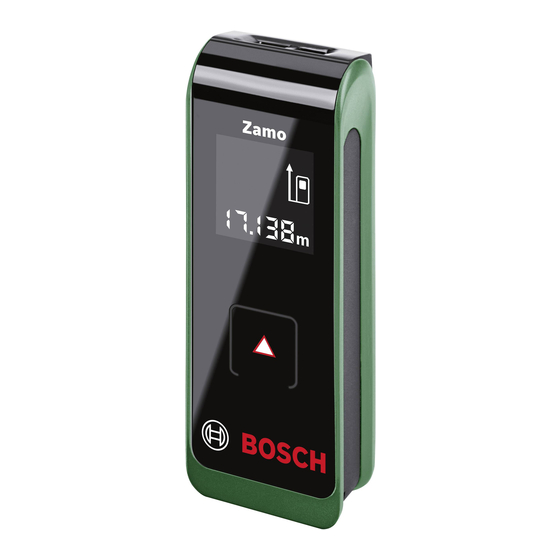 Bosch Zamo Manual Original