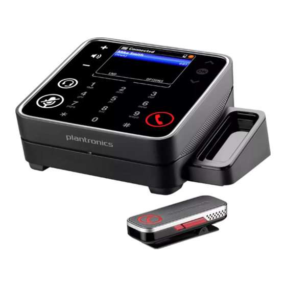 Plantronics Calisto 800 Serie Guida Rapida