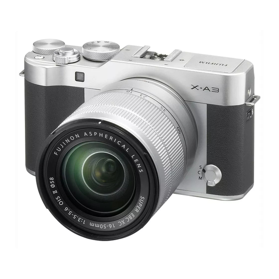 FujiFilm X-A3 Manual Del Propietário