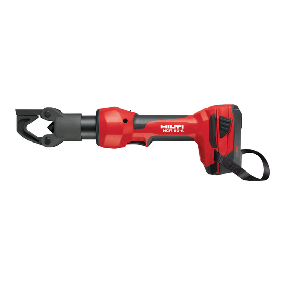 Hilti NCR 060 II-A22 Manual De Instrucciones Original