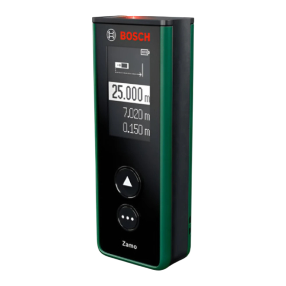 Bosch Zamo Manual Original