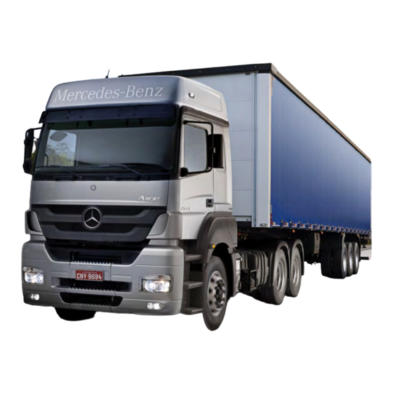 Mercedes-Benz Axor Manual De Mantenimiento