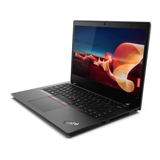 Lenovo ThinkPad L14 Gen 2 Manual De Instrucciones