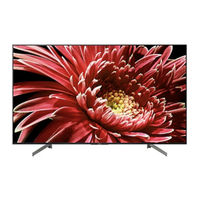 Sony BRAVIA XBR-85X857G Guía De Referencia