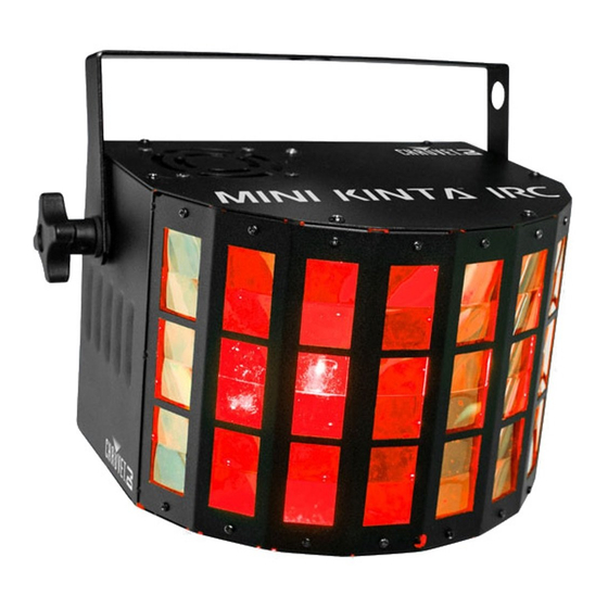 Chauvet DJ MINI KINTA IRC Manual Del Usuario