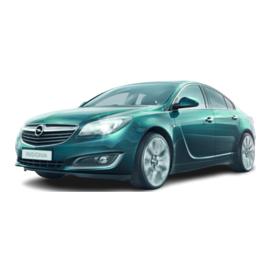 Opel INSIGNIA Manual De Infoentretenimiento