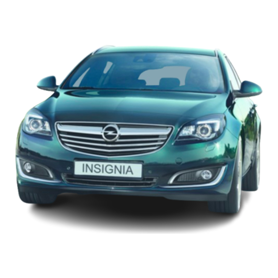 Opel Insignia Manual De Infoentretenimiento
