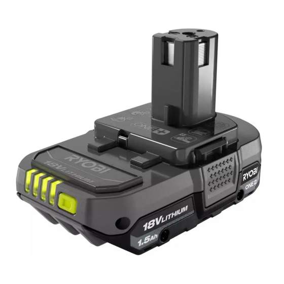 Ryobi PBP002 Manual Del Operador
