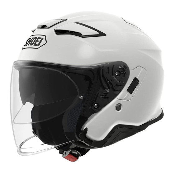 SHOEI J-Cruise Manuales