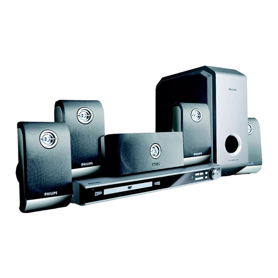 Philips HTS3400 Guía De Usuario Rápida