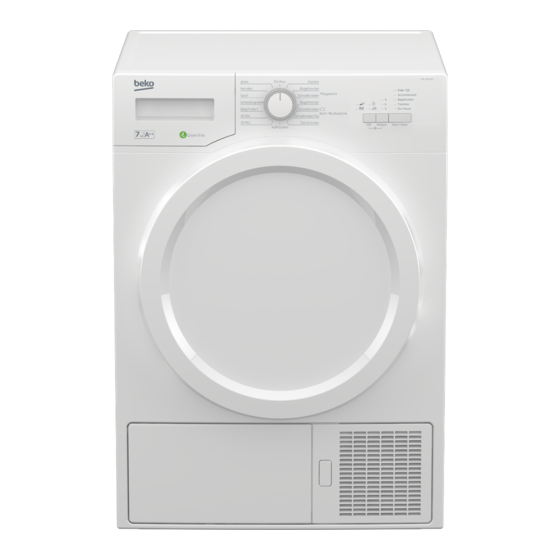 Beko DPS 7205W3 Manual Del Usuario