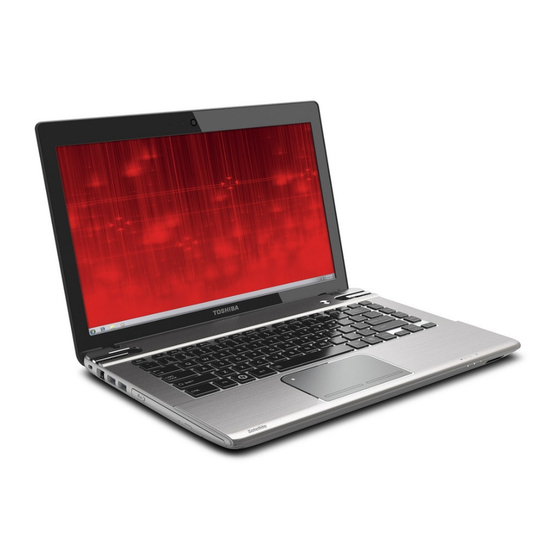 Toshiba Satellite Pro P800 Serie Manuales