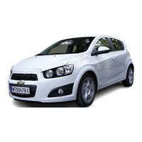 Chevrolet aveo 2013 Manual De Instrucciones