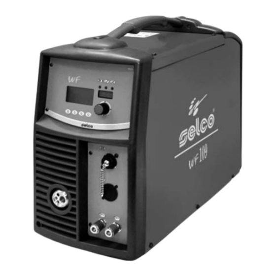 Selco WF 109 Instrucciones De Uso
