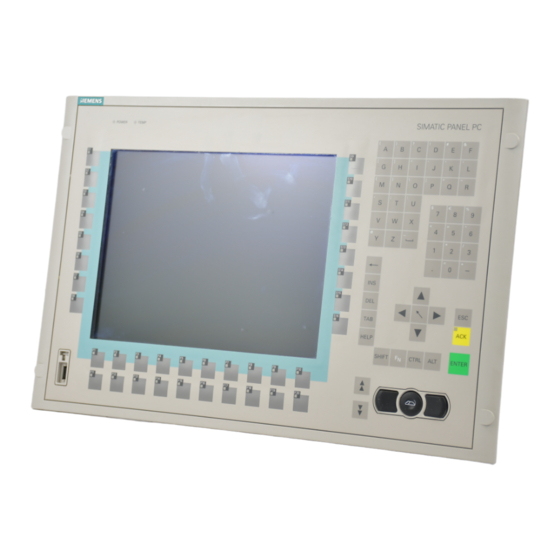 Siemens SIMATIC PC 670 Manual Del Equipo
