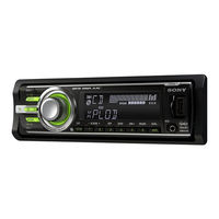 Sony CDX-GT630UI Manual De Instrucciones