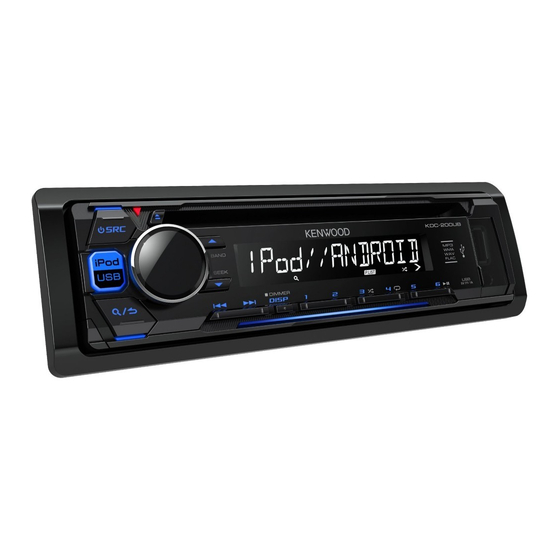 Kenwood KDC-200UB Manual De Instrucciones