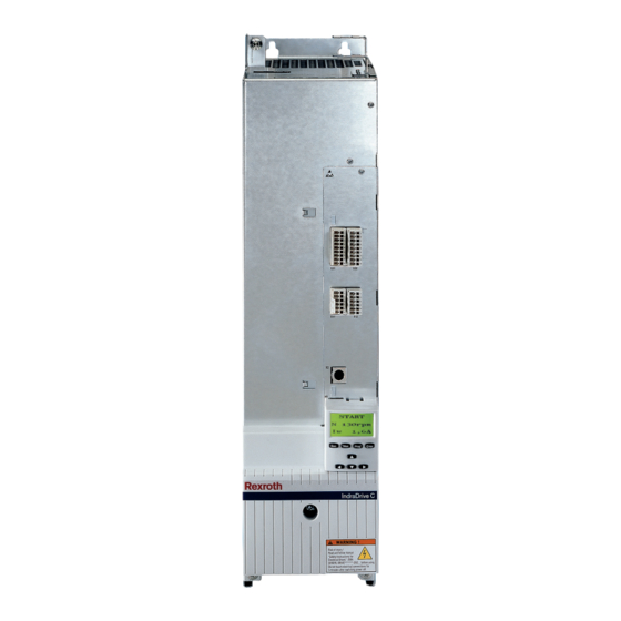 Bosch Rexroth IndraDrive HCS03 Serie Instrucciones De Funcionamiento