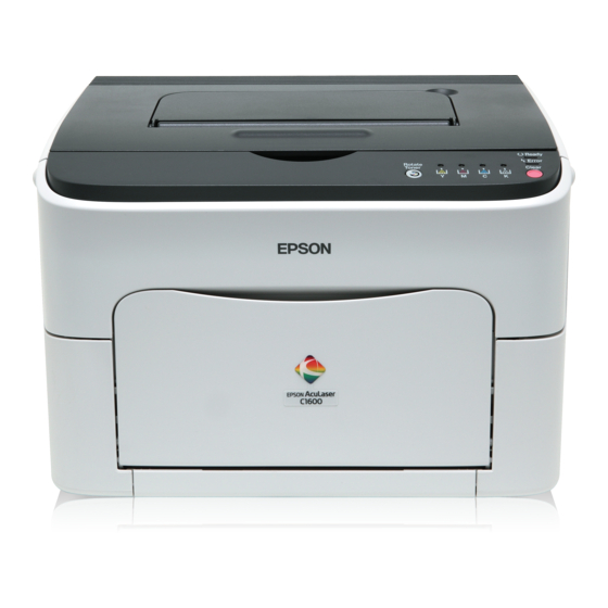 Epson AcuLaser C1600 Guia Del Usuario